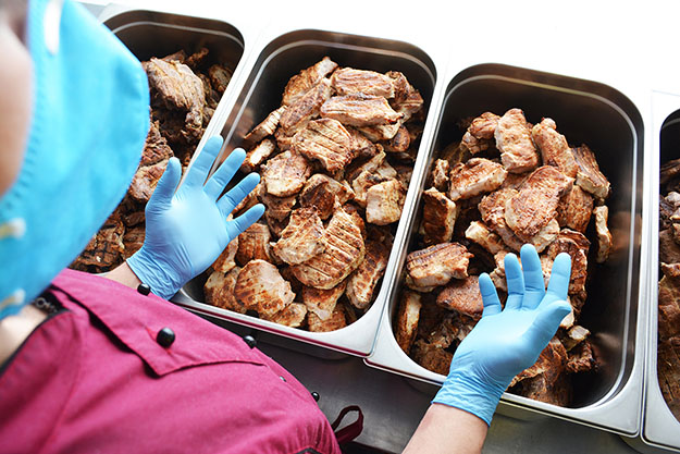 Производство шаурмы